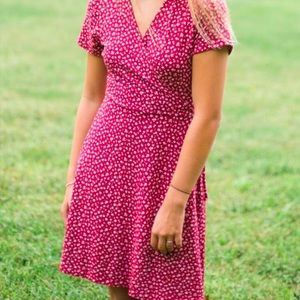 Mini Wrap Dress | Old Navy | M